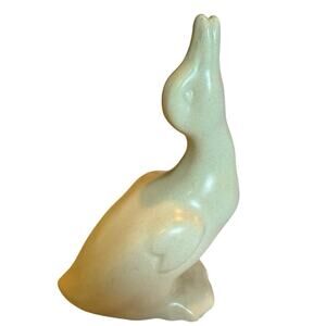 Vintage California Pottery Duck/Goose Figurine • 4.5”
